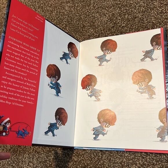 Jimmy Fallon’s “ 5 More Sleeps Till Christmas “ (Hardcover) NEW - Picture 6 of 8